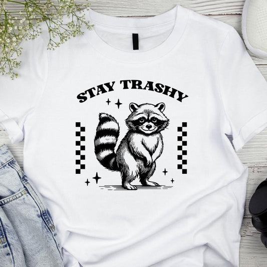 Áo Thun Nam Nữ Cổ Tròn Cao Cấp Minh Nhật 69 Phông Tay Ngắn Stay Trashy - Unisex