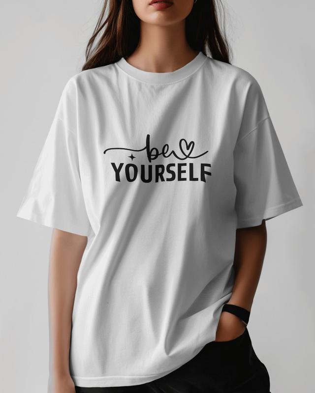 Áo Thun Nam Nữ Cổ Tròn Cao Cấp Minh Nhật 69 Phông Tay Ngắn Unisex Truyền Động Lực Be Yourself