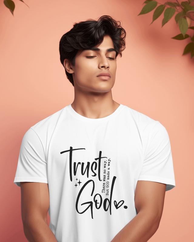 Áo Thun Nam Nữ Cổ Tròn Cao Cấp Minh Nhật 69 Phông Tay Ngắn Unisex Trust God