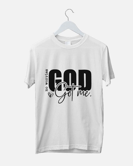 Áo Thun Nam Nữ Cổ Tròn Cao Cấp Minh Nhật 69 Phông Tay Ngắn Unisex No Worries God Got Me