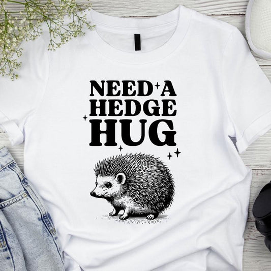 Áo Thun Nam Nữ Cổ Tròn Cao Cấp Minh Nhật 69 Phông Tay Ngắn Need A Hedge Hug - Unisex