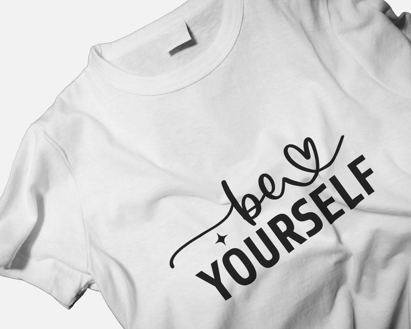 Áo Thun Nam Nữ Cổ Tròn Cao Cấp Minh Nhật 69 Phông Tay Ngắn Unisex Truyền Động Lực Be Yourself