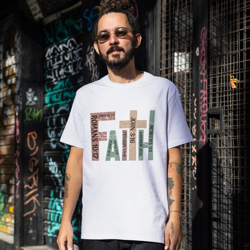 Áo Thun Nam Nữ Cổ Tròn Cao Cấp Minh Nhật 69 Phông Tay Ngắn Faith Unisex