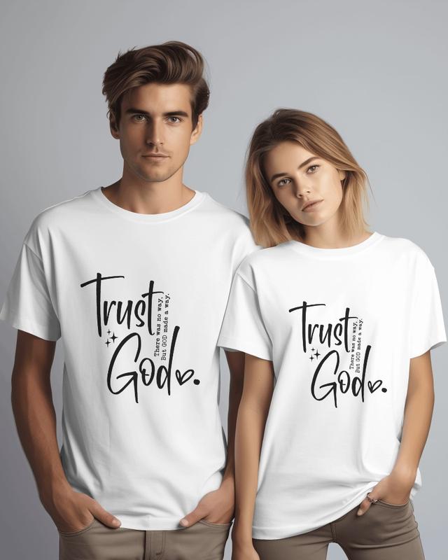 Áo Thun Nam Nữ Cổ Tròn Cao Cấp Minh Nhật 69 Phông Tay Ngắn Unisex Trust God